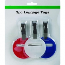 3-piece Luggage Tags